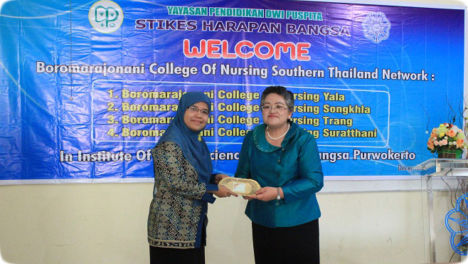 Kunjungan Boromarajonani College of Nursing Southern Thailand
